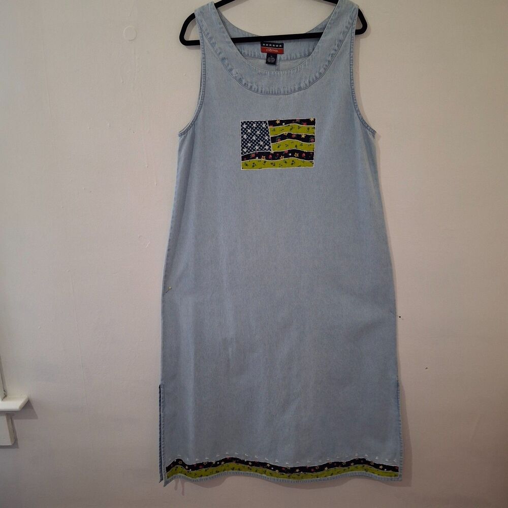 Vintage Agapo Jumper Dress – Women’s XL – Y2K Cottagecore  Granny Chic Embroider
